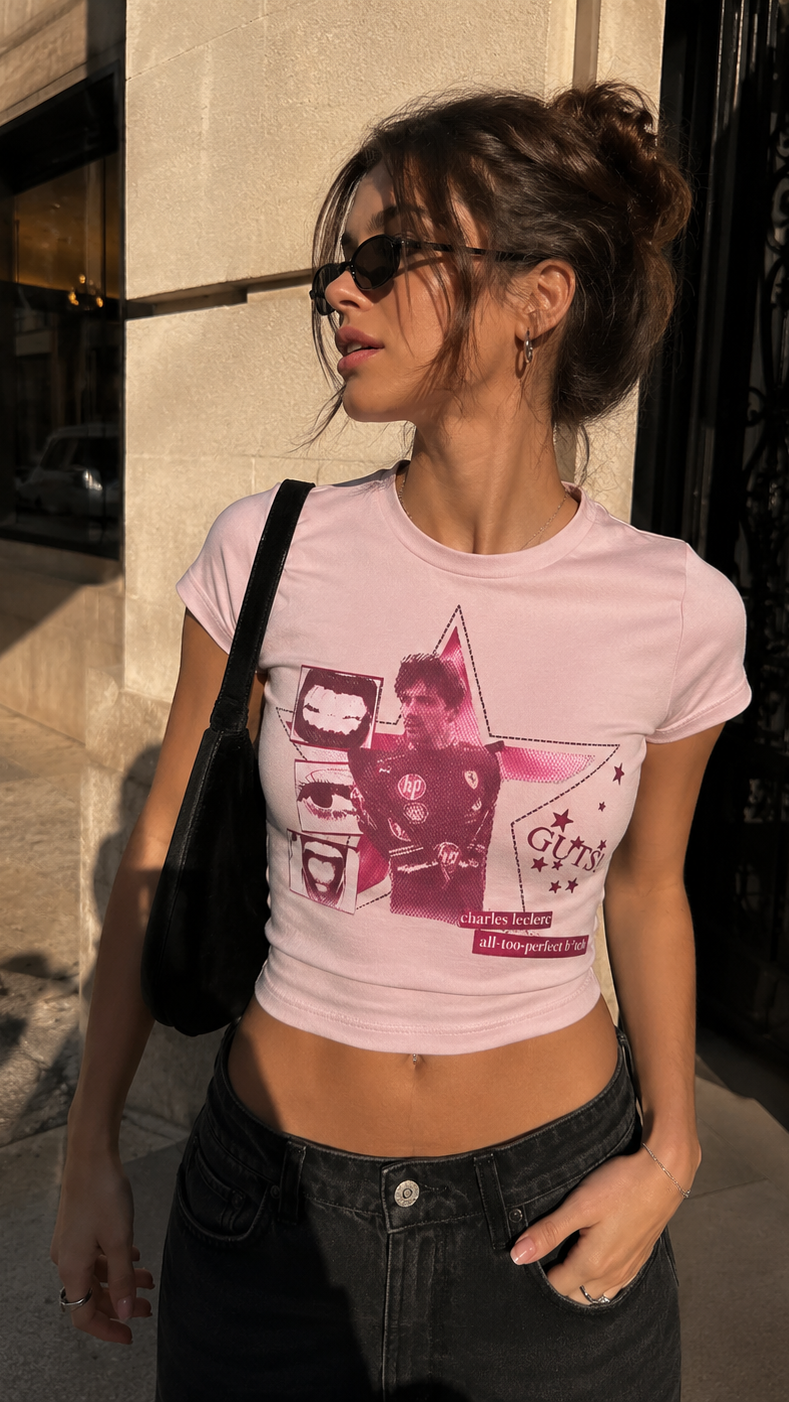 Charles Leclerc Baby Tee