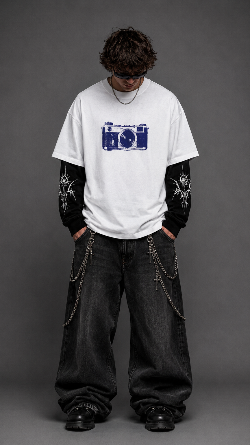 Eminem Slim Shady — Oversized Layered Tee
