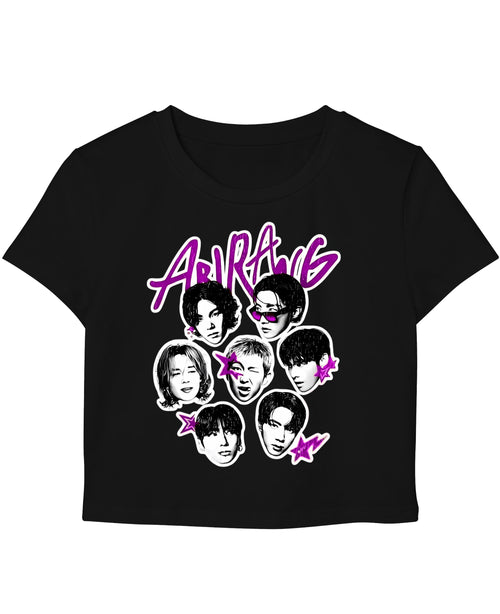 Black Baby Tee Front Design