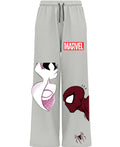 Grey Cotton Joggers Front Design