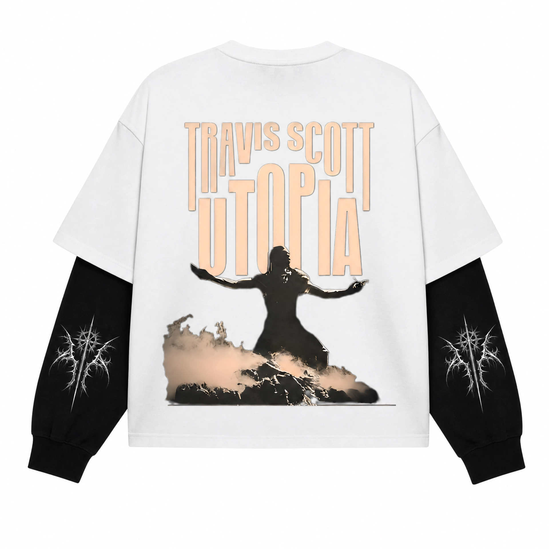 Travis Scott Utopia - Oversized Layered Tee