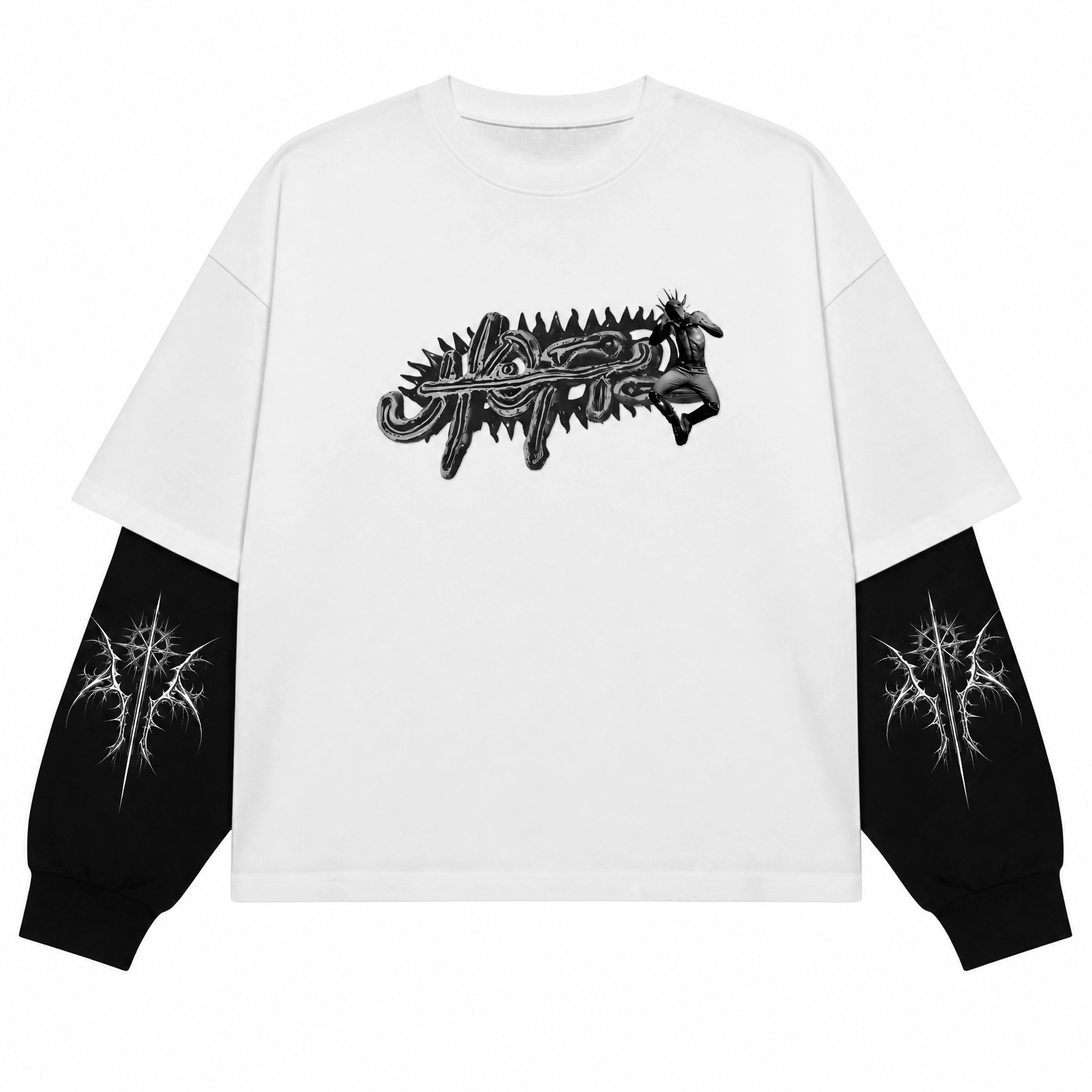 Travis Scott Utopia - Oversized Layered Tee